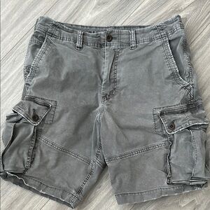 American Eagle Outfitters Gray Cargo Shorts Versatile Style